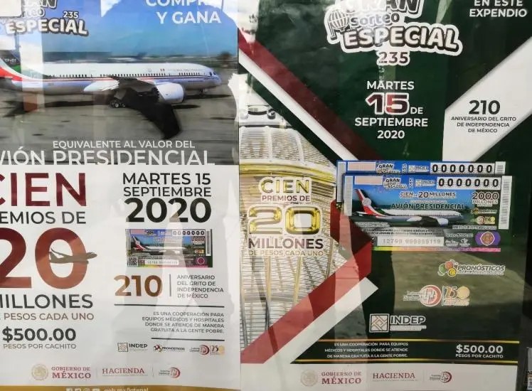 Nayaritas agotaron \"cachitos\" de la Rifa del Avión Presidencial