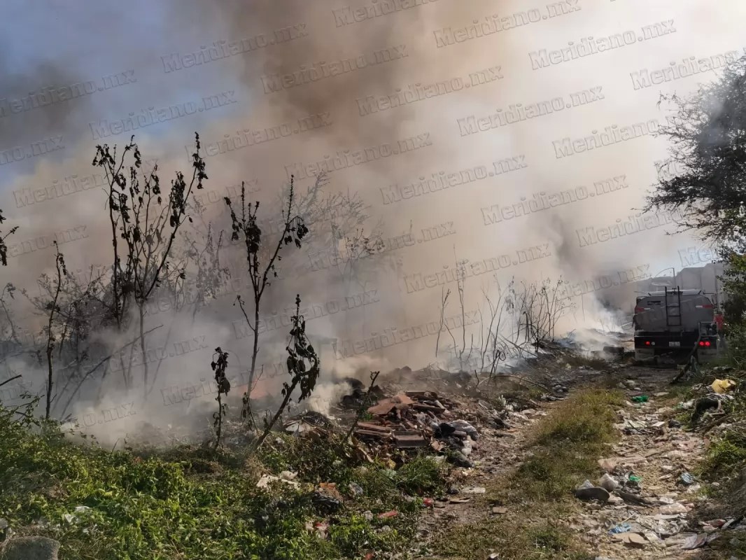 VIDEO: Incendio provoca terror en Infonavit Los Fresnos