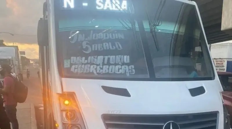 Mazatlán. Muere hombre a bordo de un camión urbano