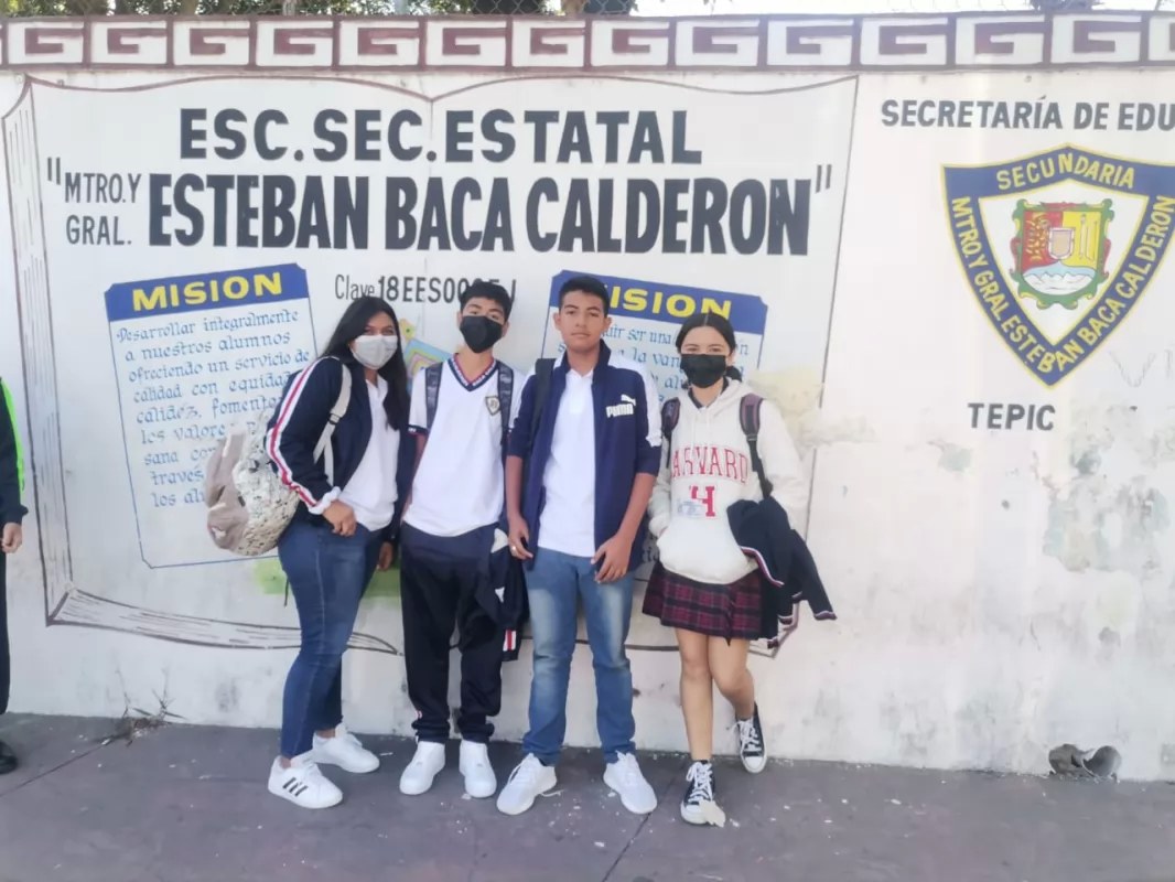 ¡De vuelta a las aulas!: Así fue el regreso a clases en Tepic