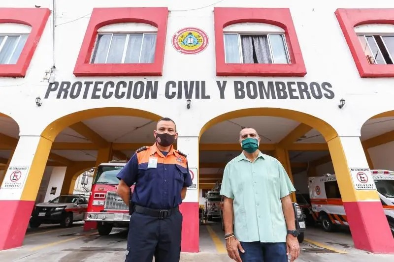 Reconoce Dávalos Labor de Protección Civil y Bomberos
