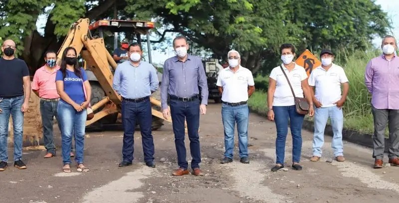 Beneficia Jaime Cuevas a más de 15 mil habitantes de San Vicente con obra vial