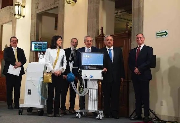 CONACYT presentó ventiladores para atender el COVID-19