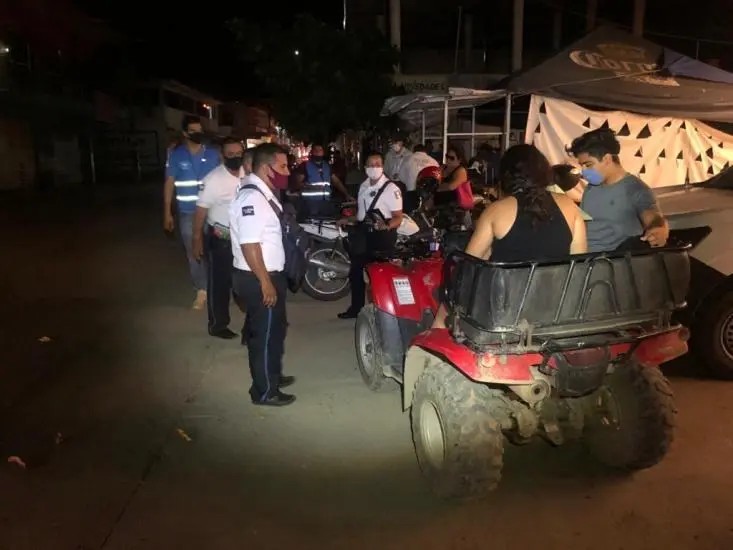 Refuerzan operativo de prevención COVID en Transporte Público de Bahía