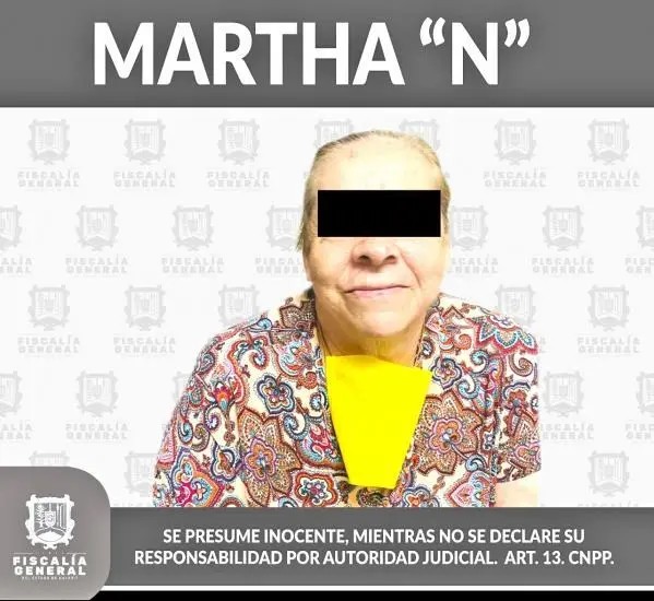 Martha ya está encarcelada