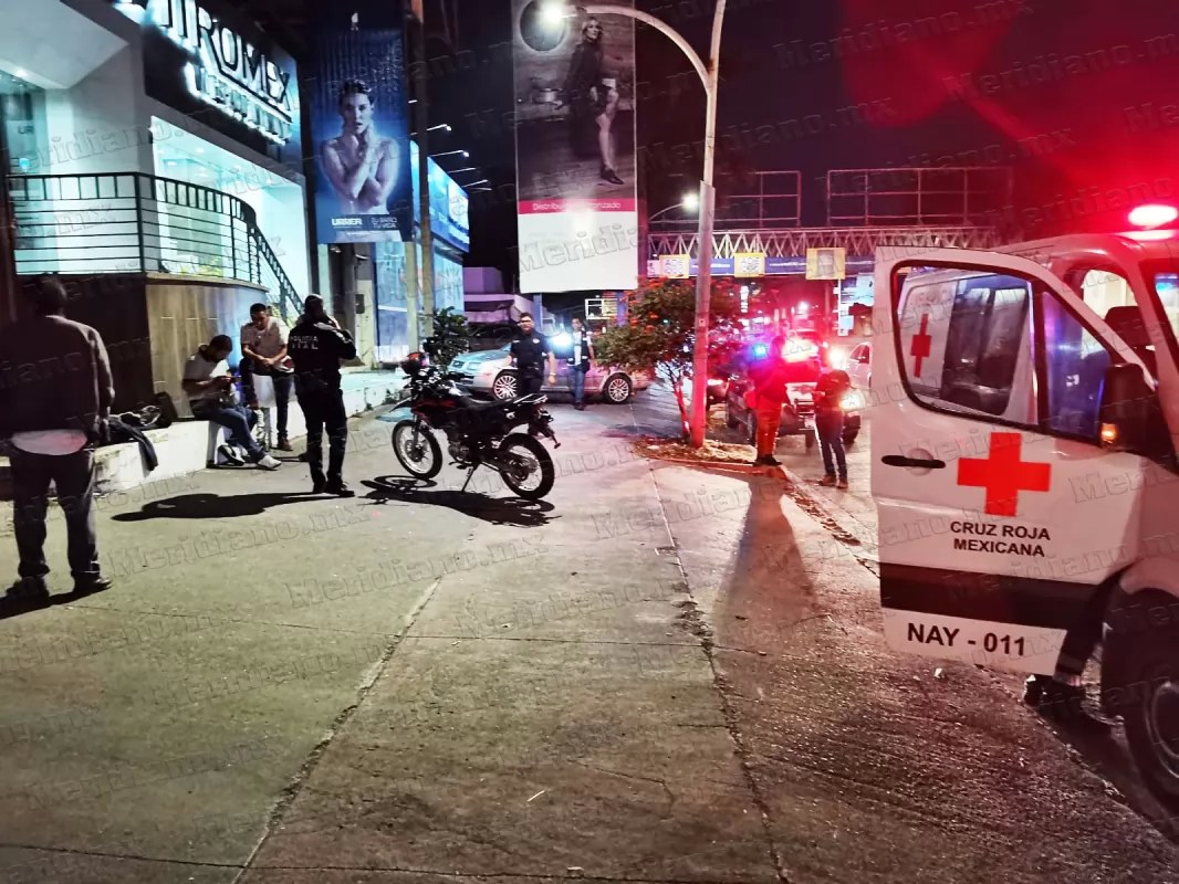 Mujer embarazada resulta herida tras fuerte accidente