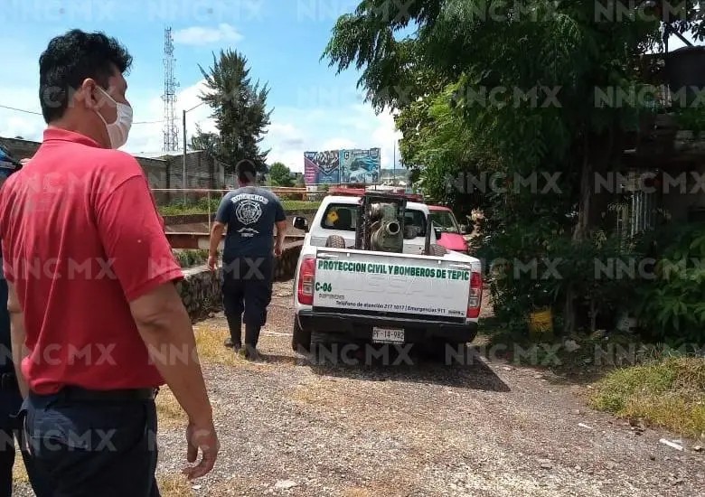 Vivienda sufre inundación