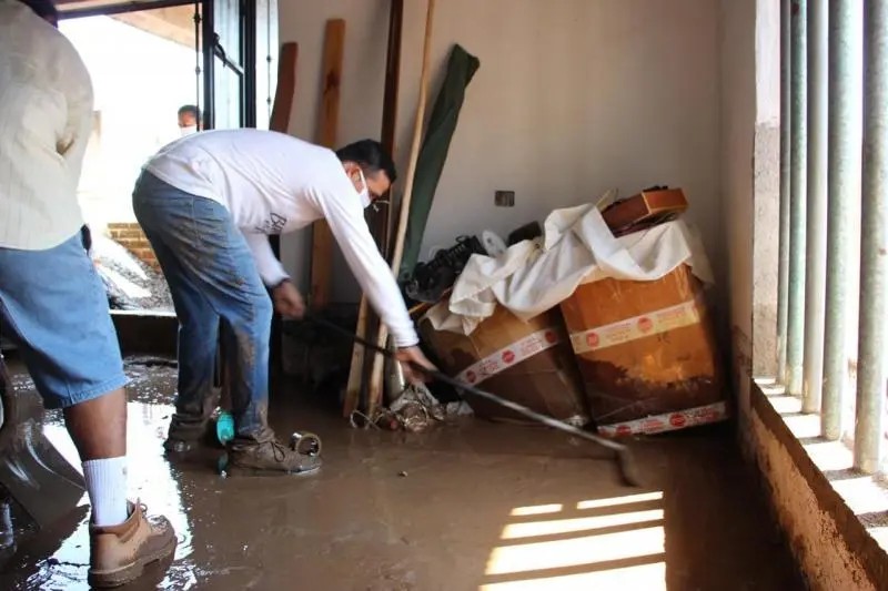 Inmediato Apoyo a Familias afectadas de El Colomo y San Juan de Abajo