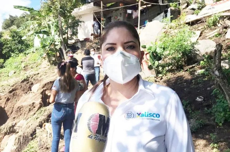 Agradece Xalisco respaldo del Gobierno del Estado a vecinos de Lomas Verdes