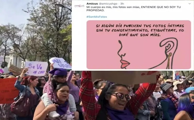 #SonMisFotos: Las redes se solidarizan con joven que denuncia filtración de fotos intimas