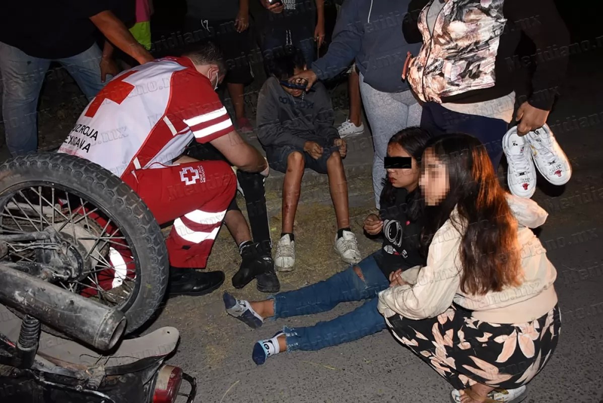 ¡Bestialmente arrollados!: Cuatro heridos en Los Metates