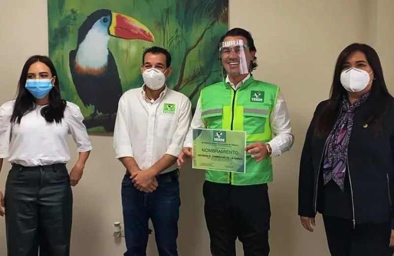 El Ex Big Brother \"Pato Zambrano\" es nombrado coordinador del PVEM de Nuevo León