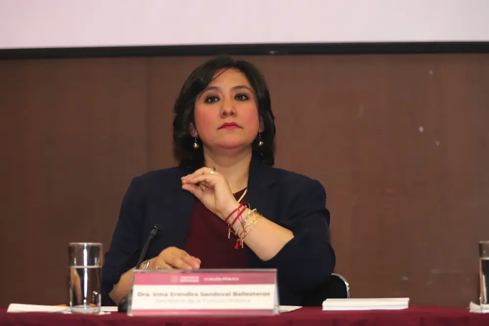 Responde Irma Eréndira a reportaje sobre declaración patrimonial