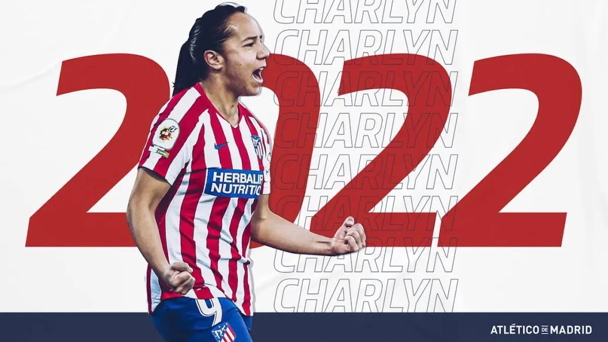 Charlyn Corral renueva por el Atlético por dos temporadas