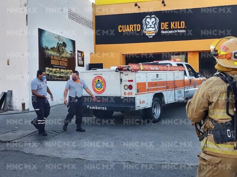 Se incendió de nuevo restaurante Cuarto de Kilo