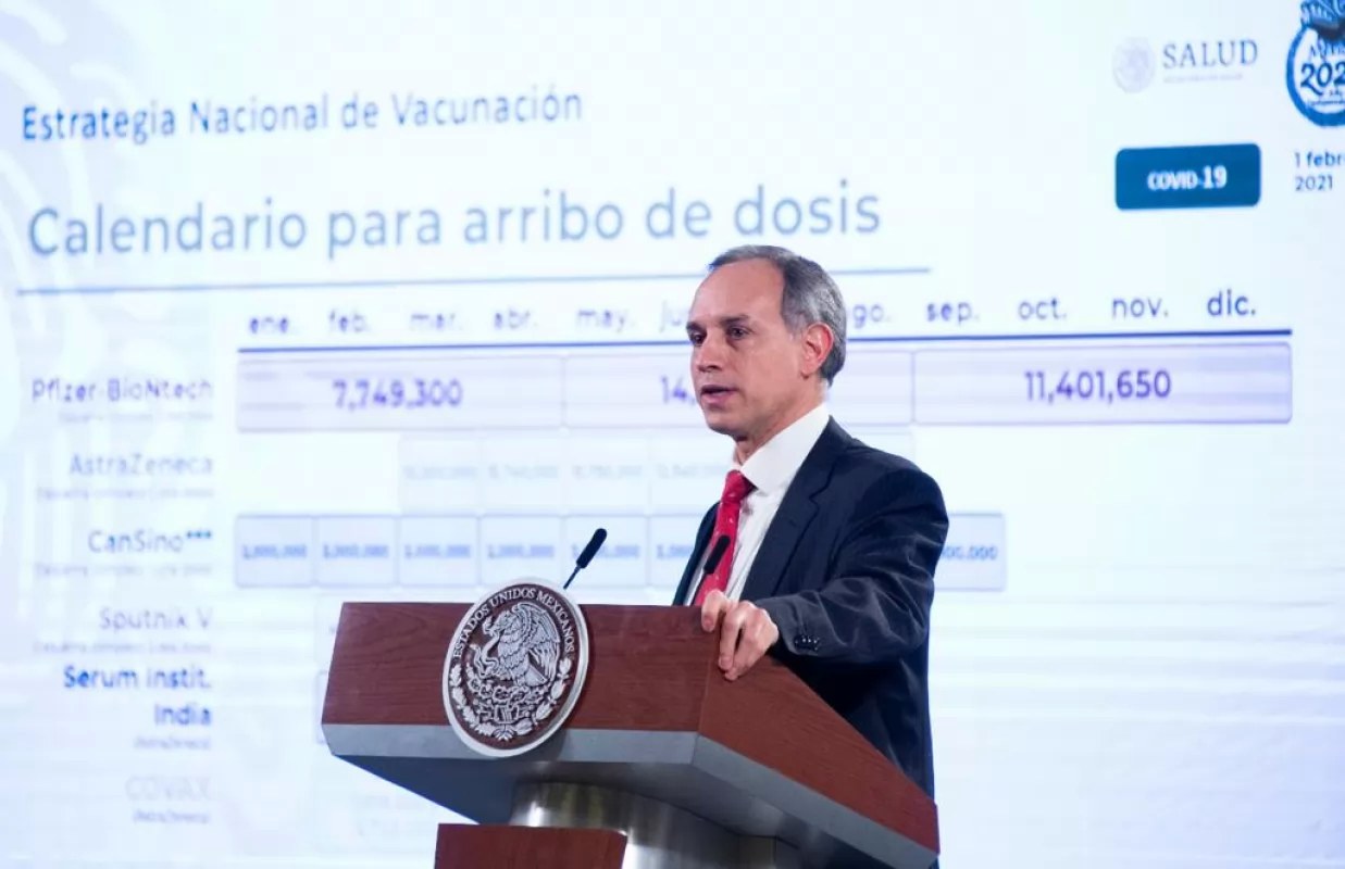 Agilizará registrado la vacunación de refuerzo: López-Gatell