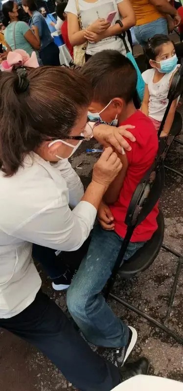 Dio inicio en Nayarit la vacunación para menores de 5 a 11 años de edad