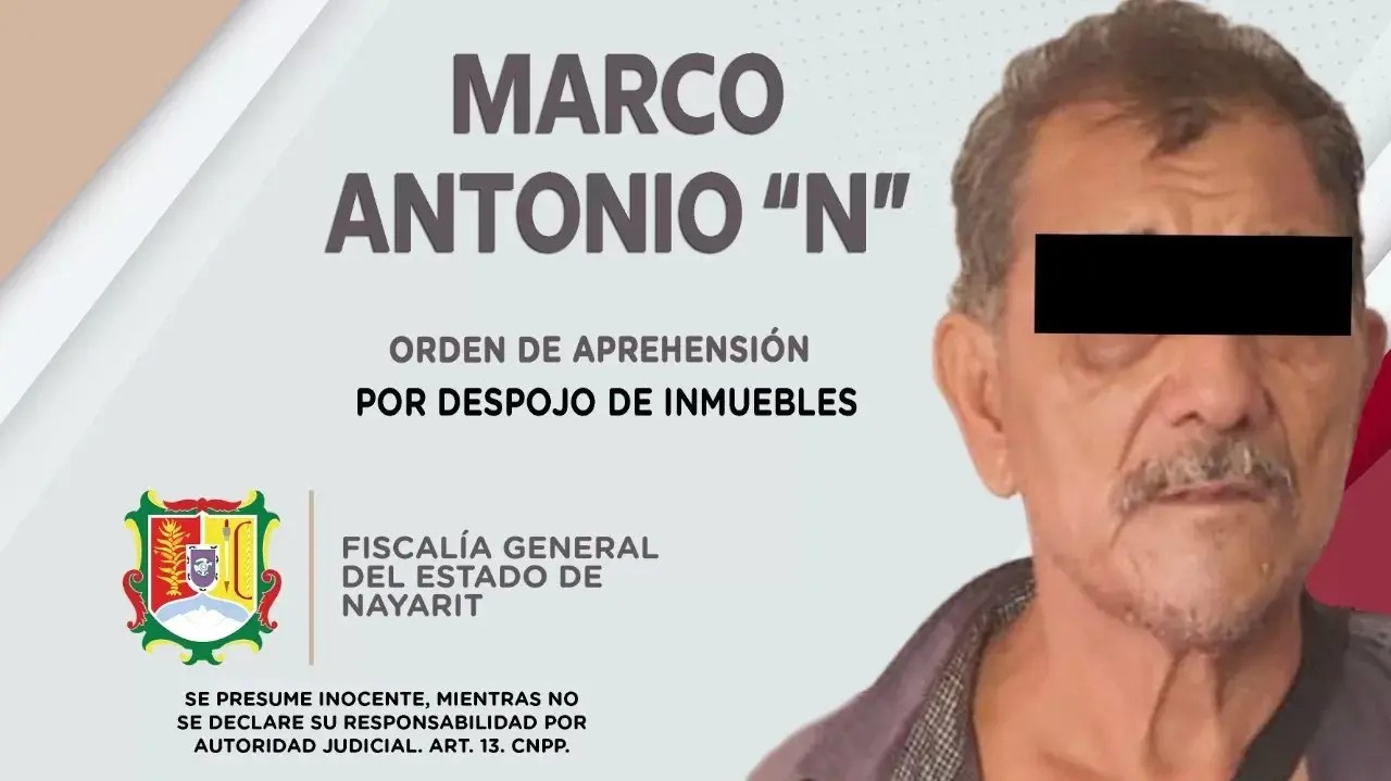 Detenido presunto responsable de despojo de inmuebles