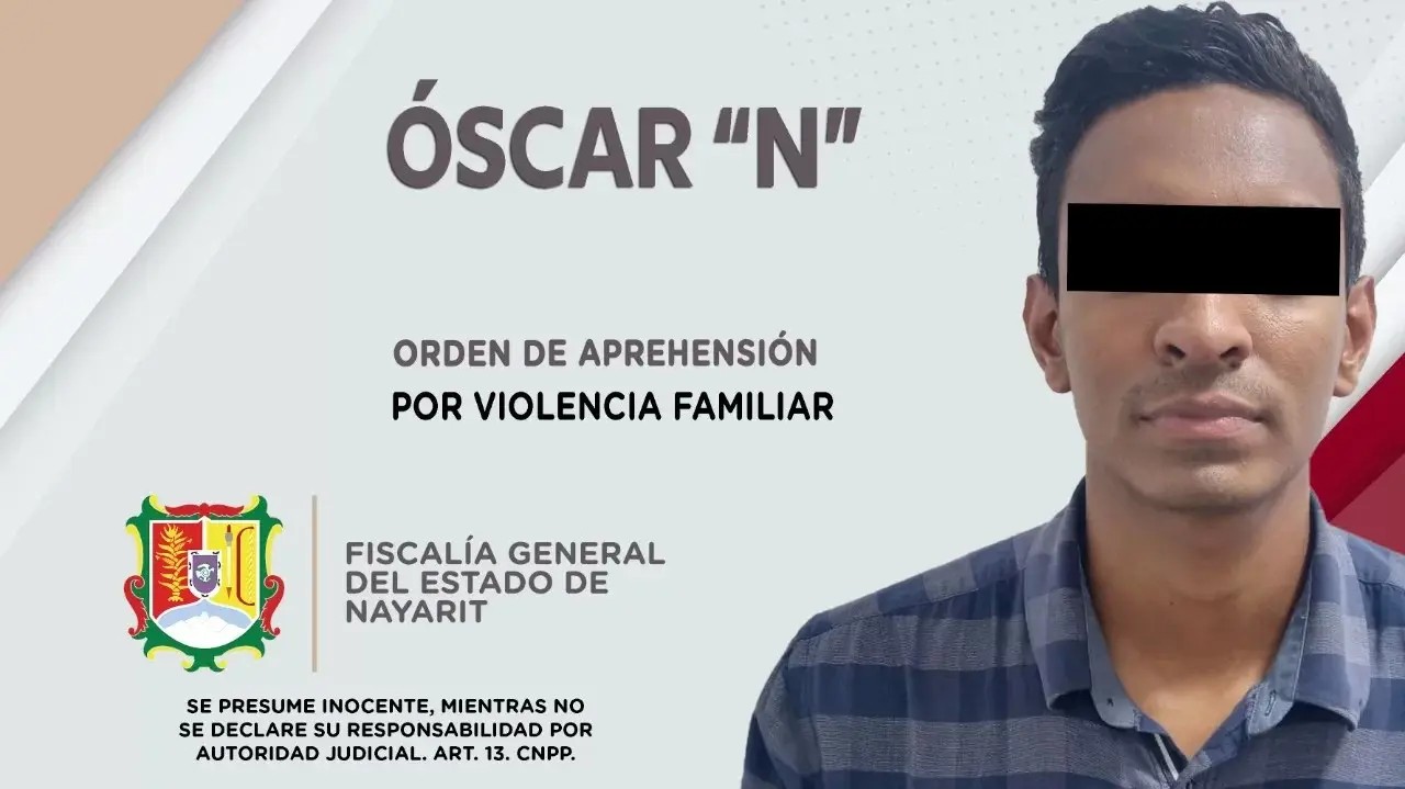 Aprehendido sujeto por violencia familiar