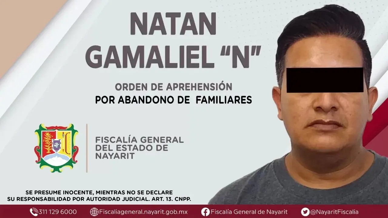 Aprehendido en tepic por abandono de familiares