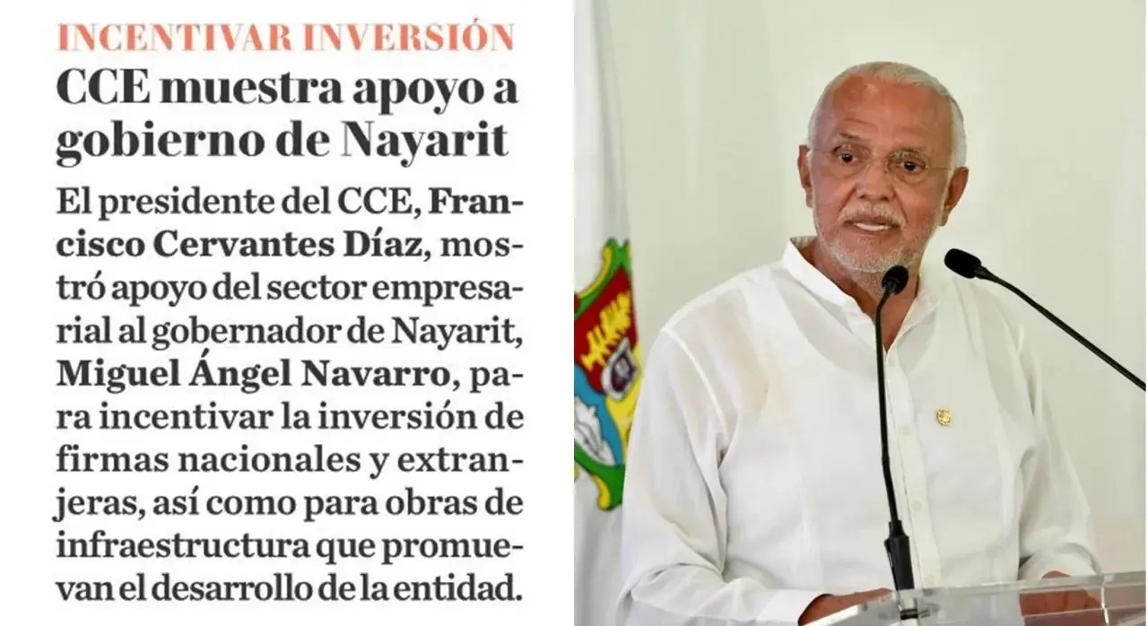Nayarit será el estado consentido para la inversión empresarial