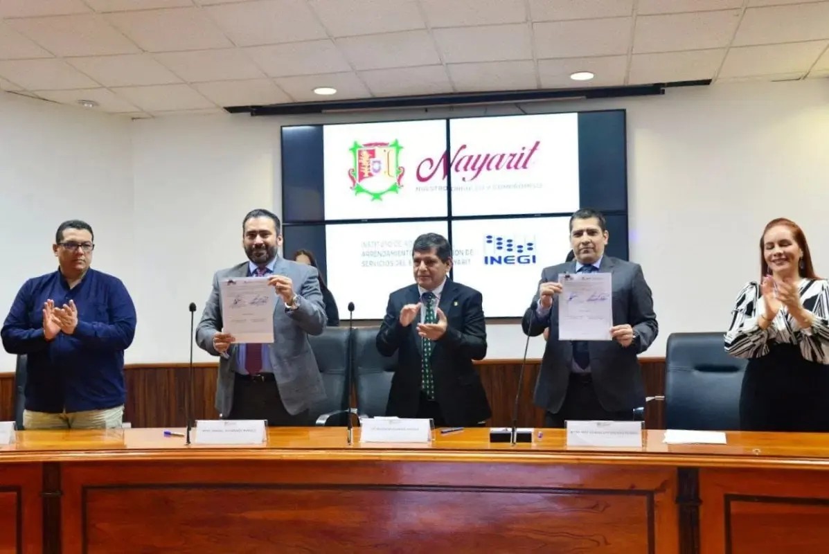 INAPS e INEGI firman convenio de colaboración