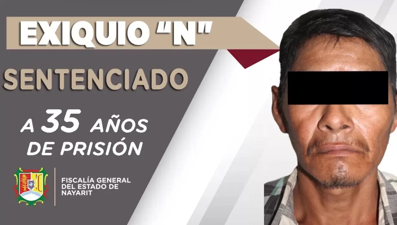 Recibe sentencia de 35 años por homicidio calificado