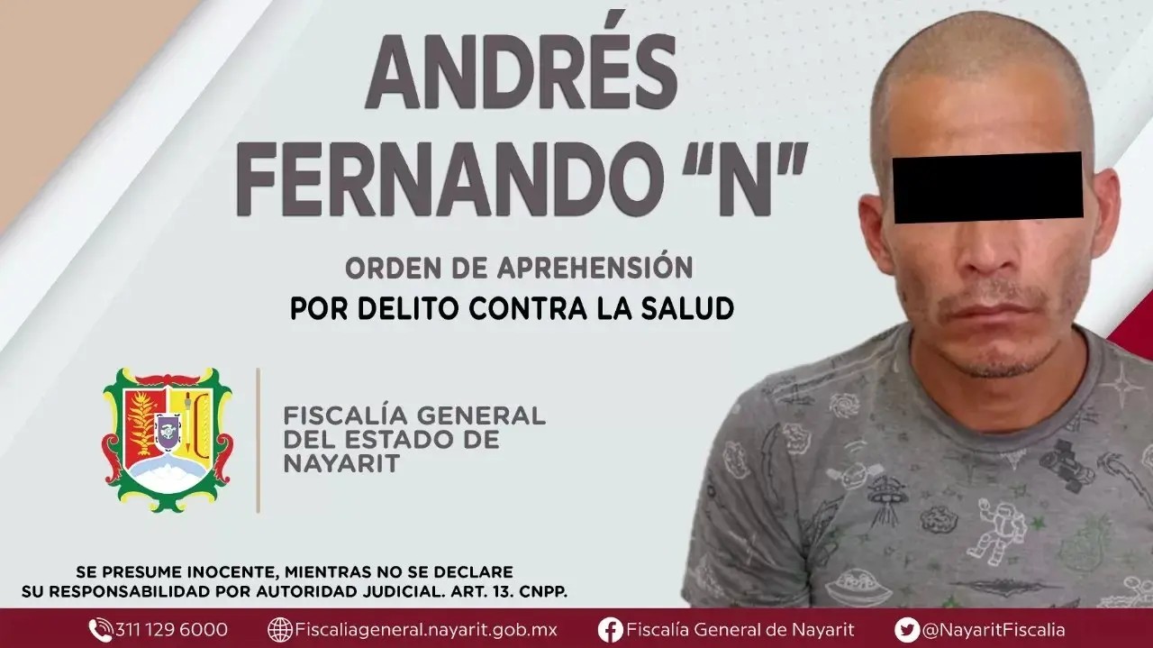 Aprehendido por posesión de psicotrópicos