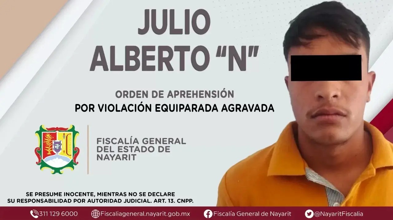 Aprehendido en xalisco presunto violador de una menor de edad