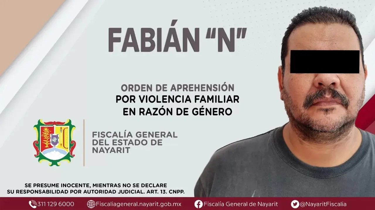 Aprehendido por violencia familiar en razón de género