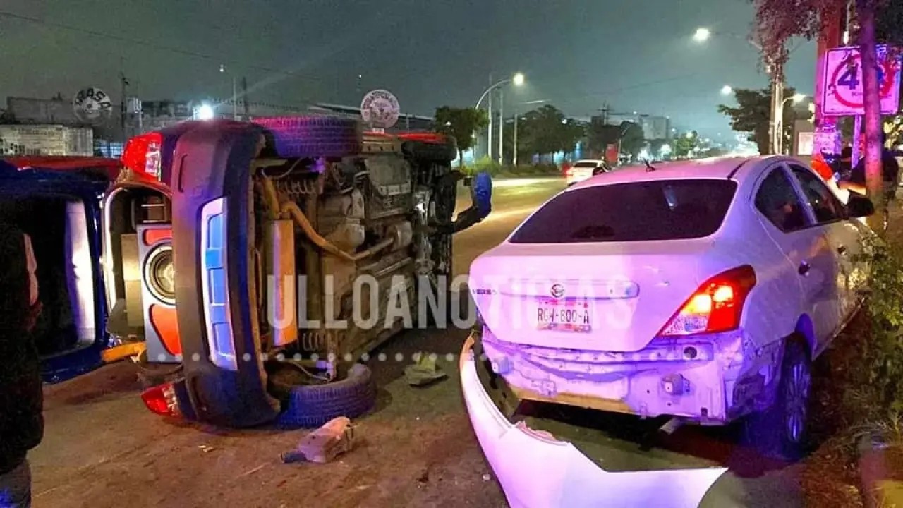 Causa borracho accidente en ciudad industrial