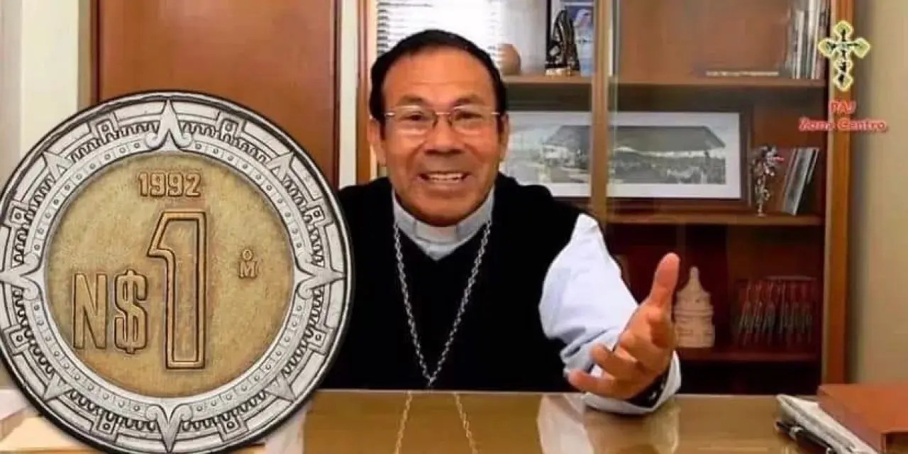 Obispo pide 1 peso por persona al mes para la remodelación de la catedral de Tepic