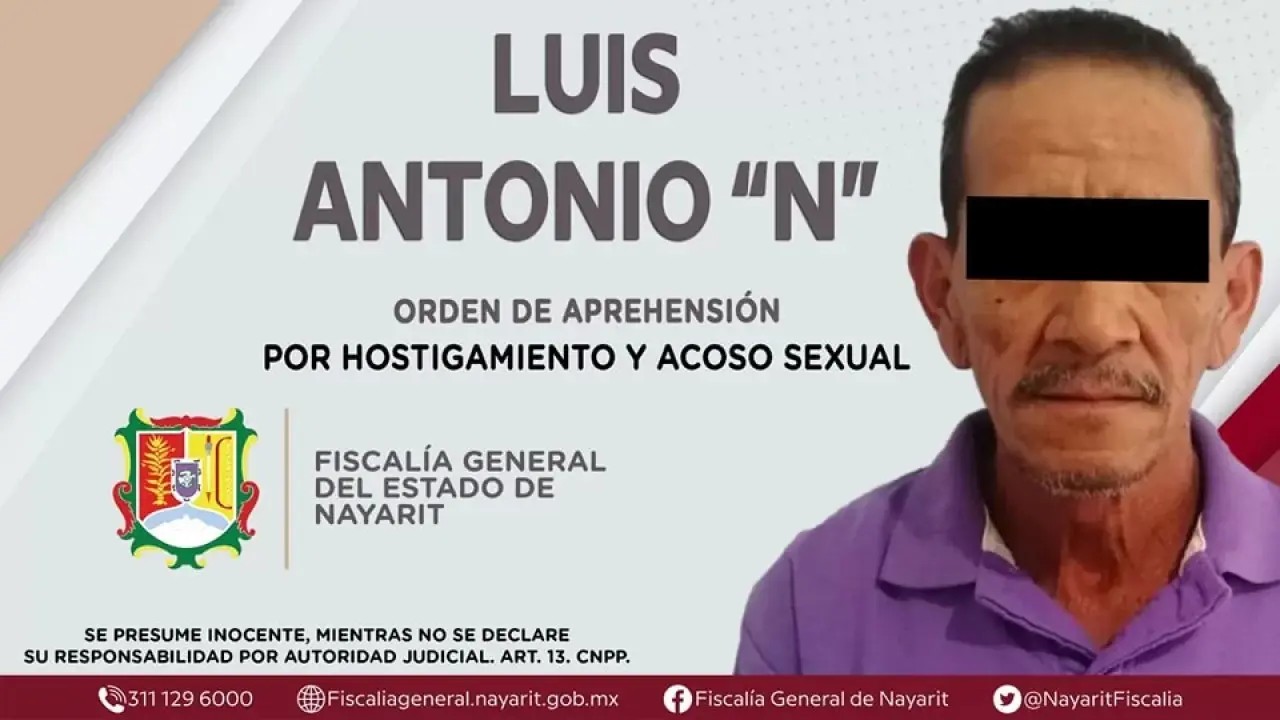 Capturan a intendente de escuela primaria de Xalisco por acoso sexual