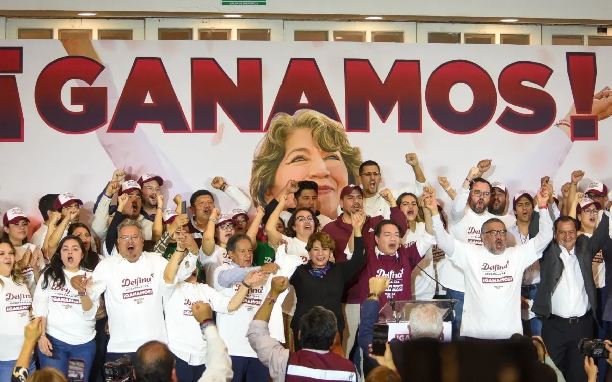 Felicita PT a Delfina Gómez, primera gobernadora de EDO MEX