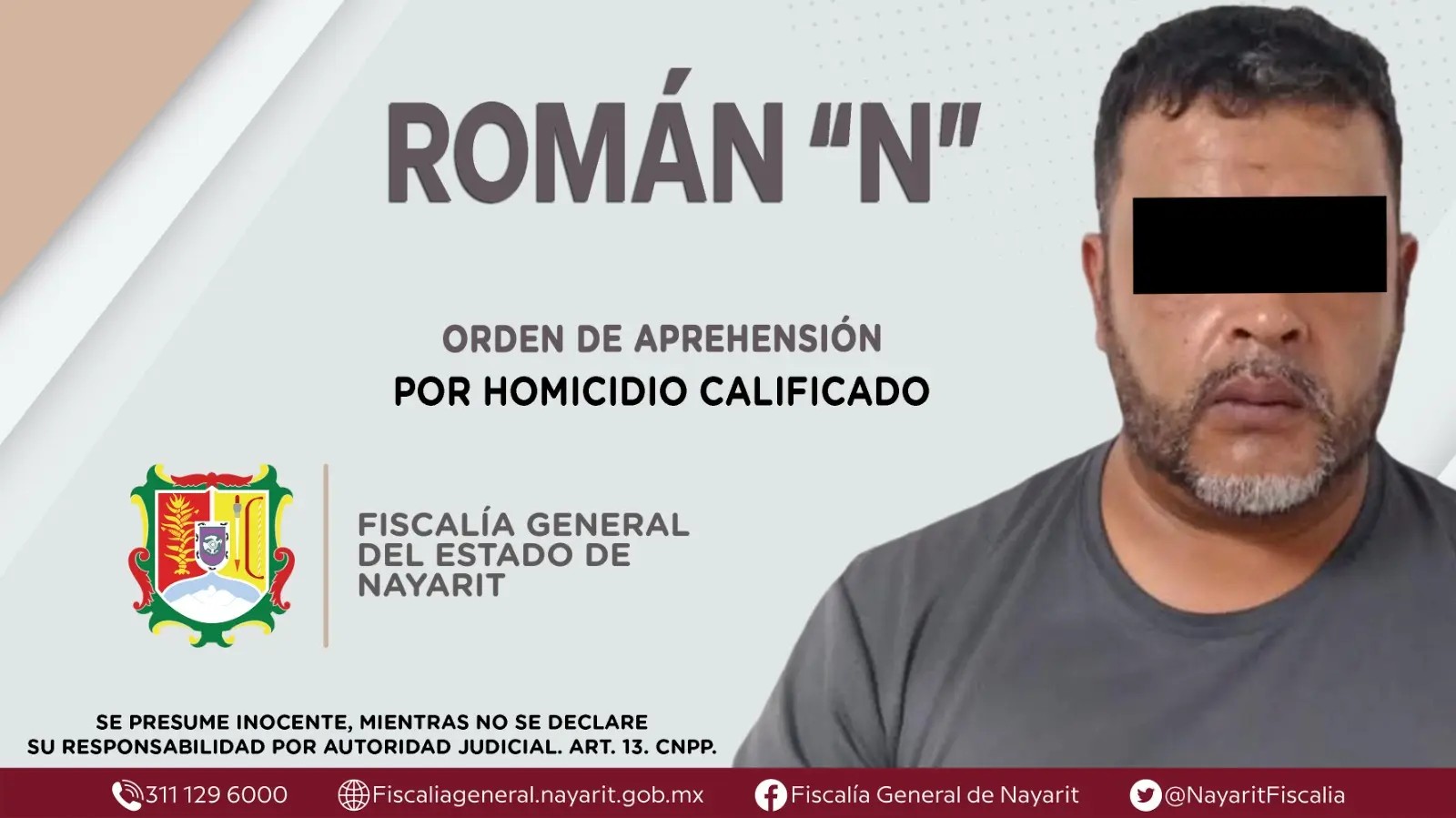 Cometió homicidio en la CDMX y es detenido en Nayarit