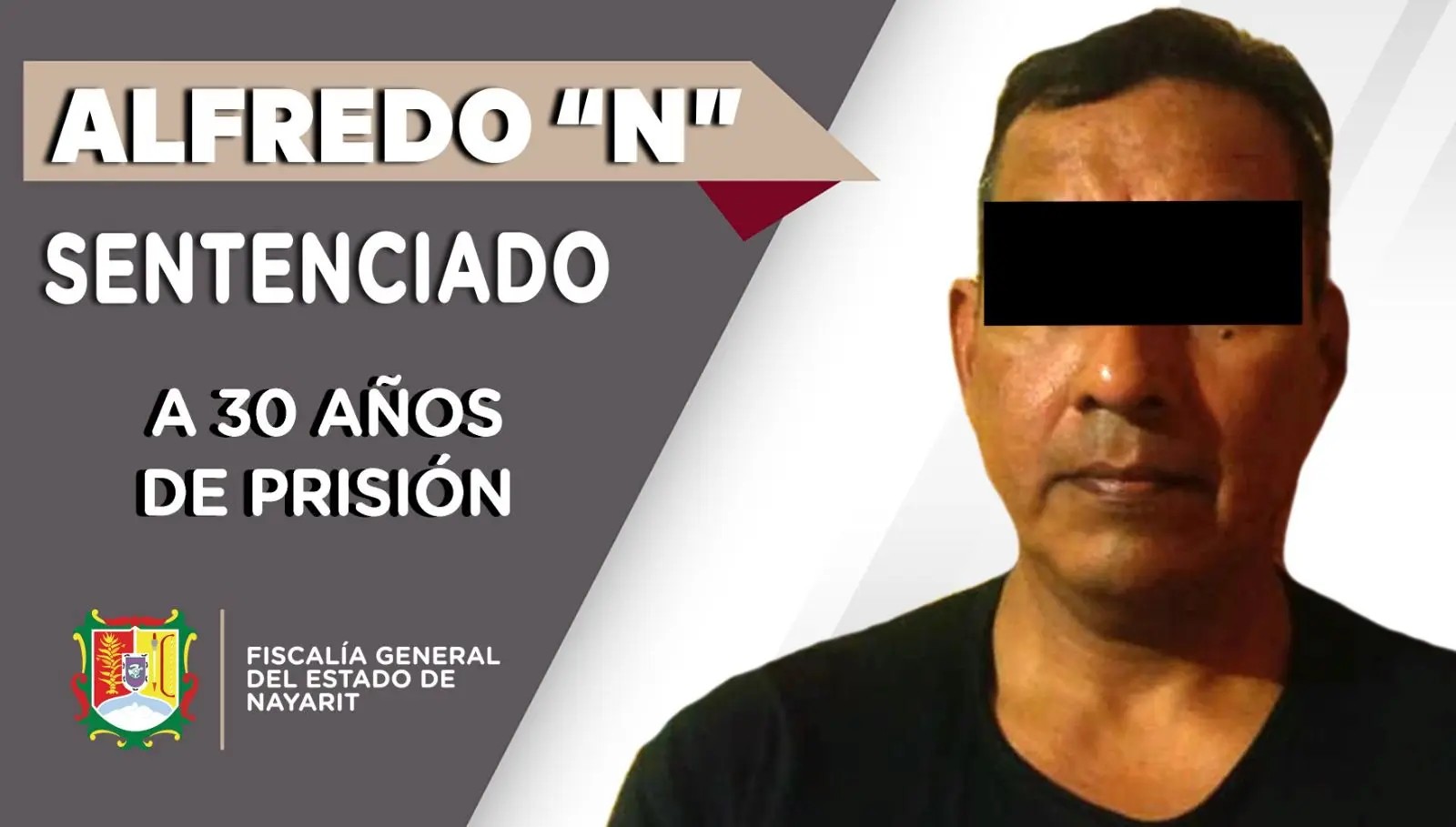 Sentencian 30 años a hombre por trata de personas en Nayarit