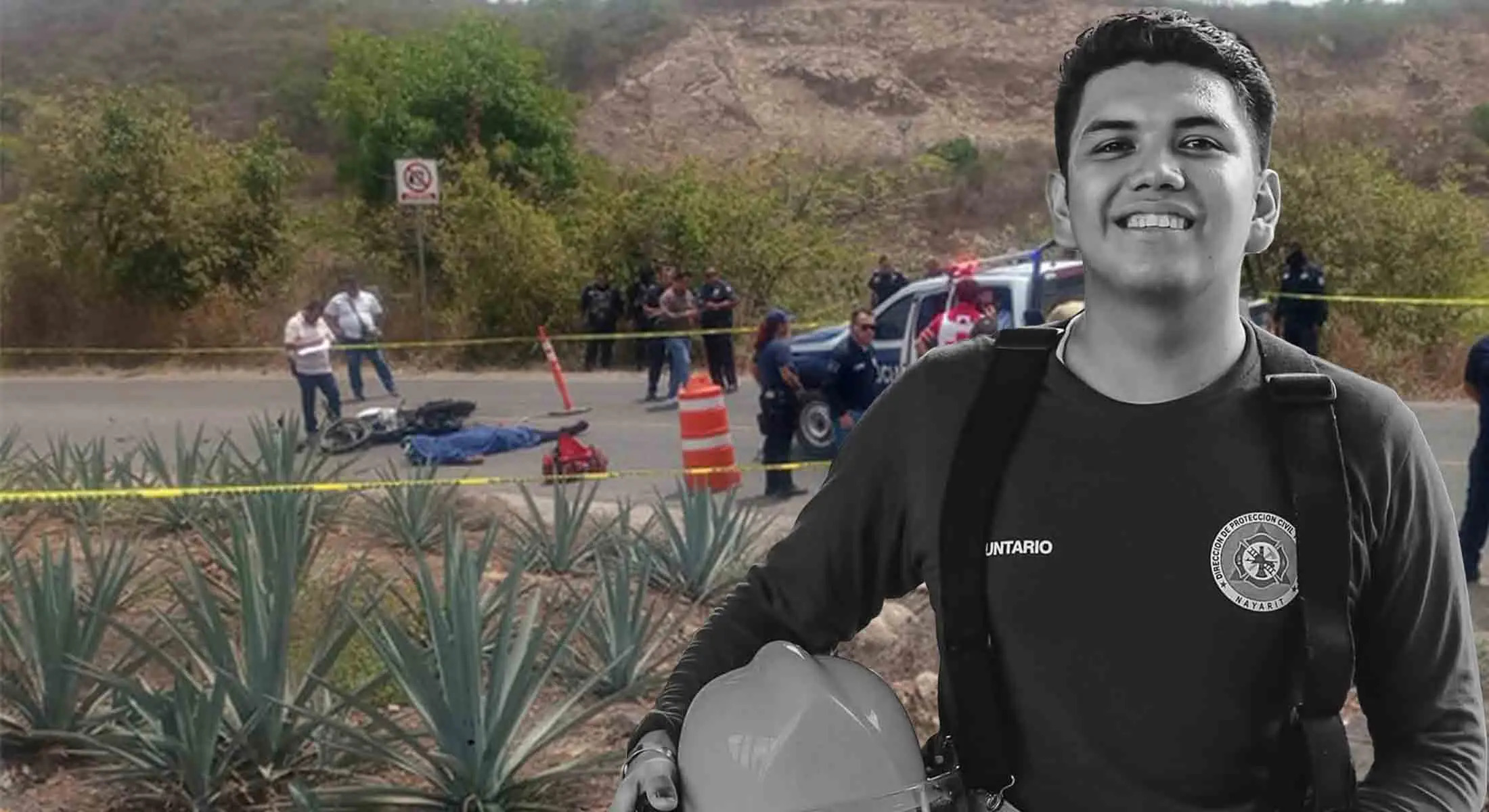 Atropella a bombero y se da a la fuga