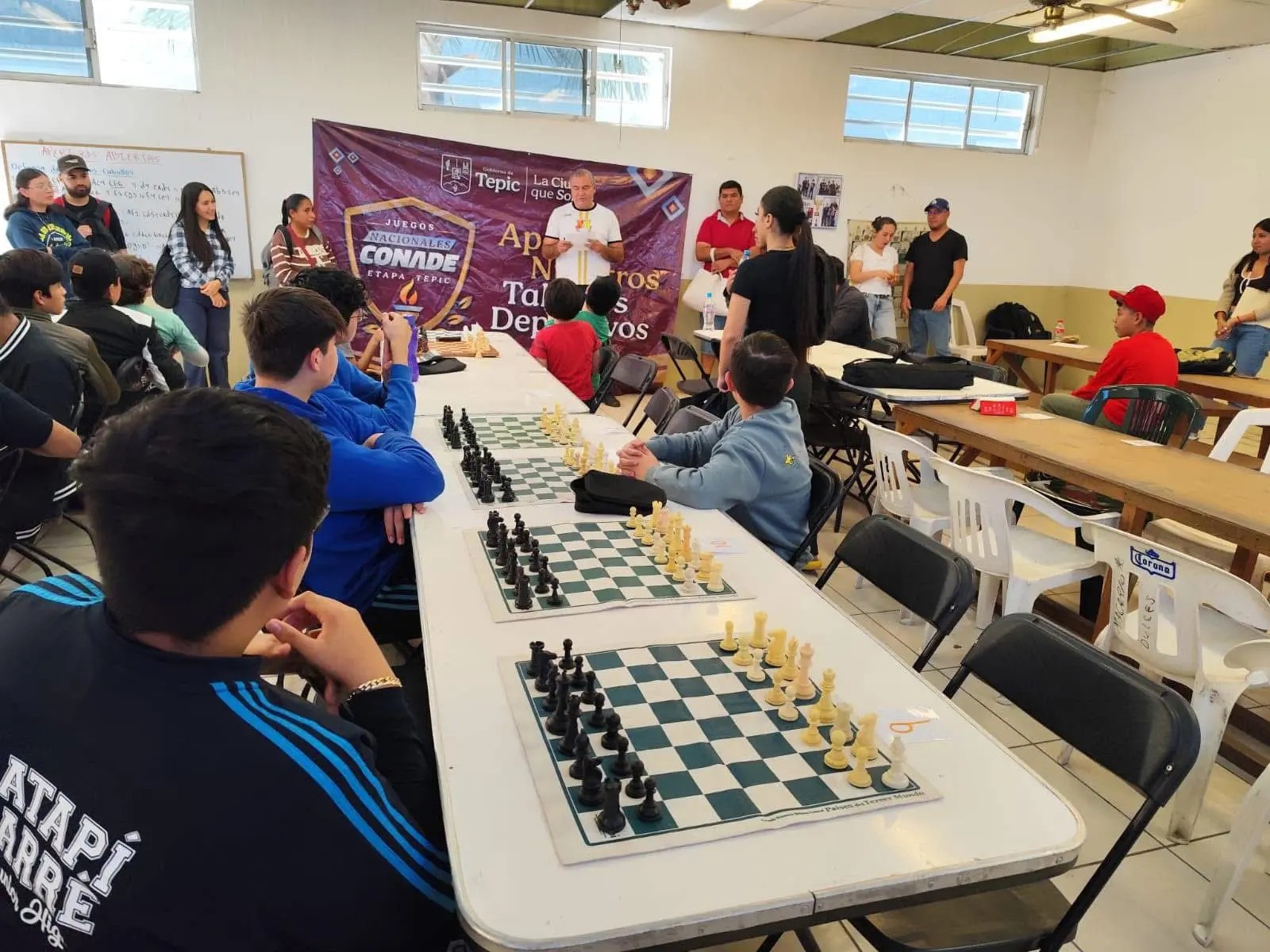 Pasaron más de 600 jóvenes de Tepic a la etapa estatal de los Juegos Nacionales CONADE