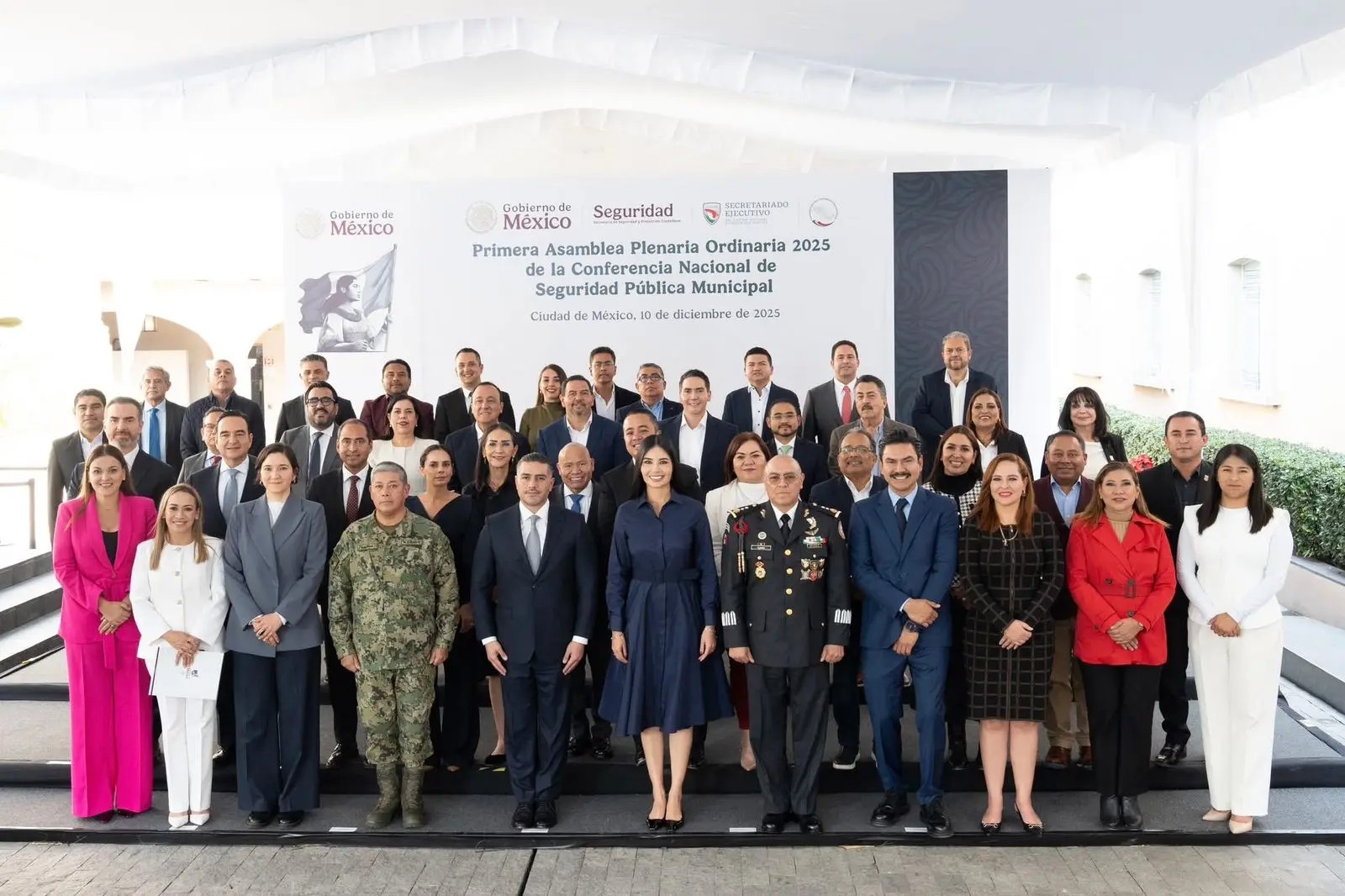 Preside Geraldine Ponce la Asamblea Nacional de Seguridad Pública Municipal