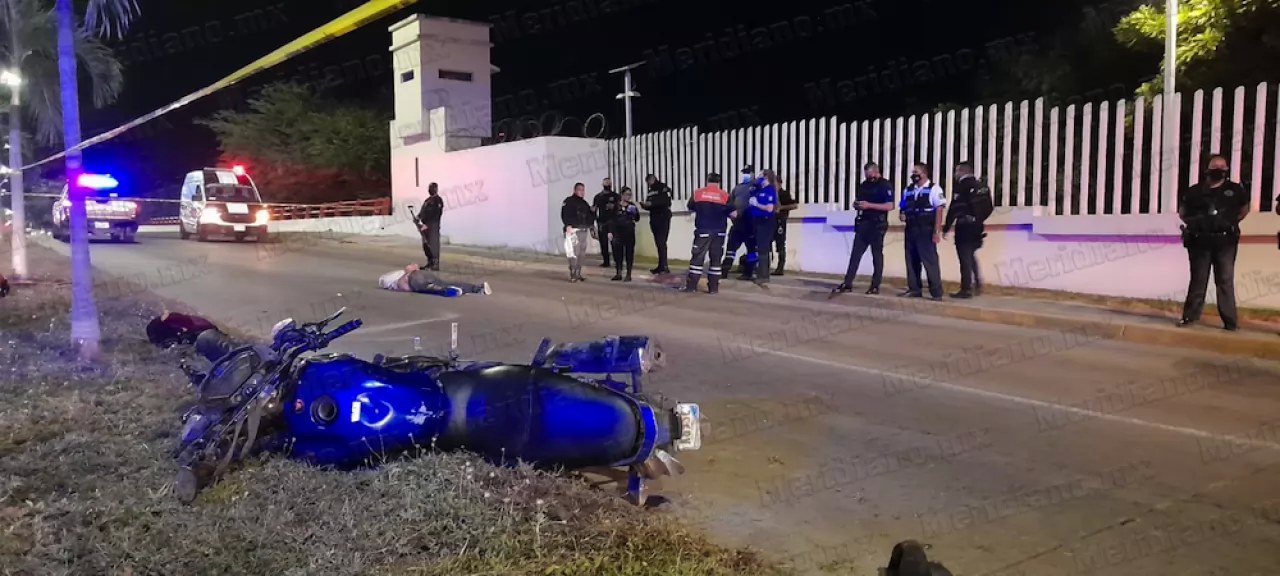 ¡atropelló a sus supuestos asaltantes!