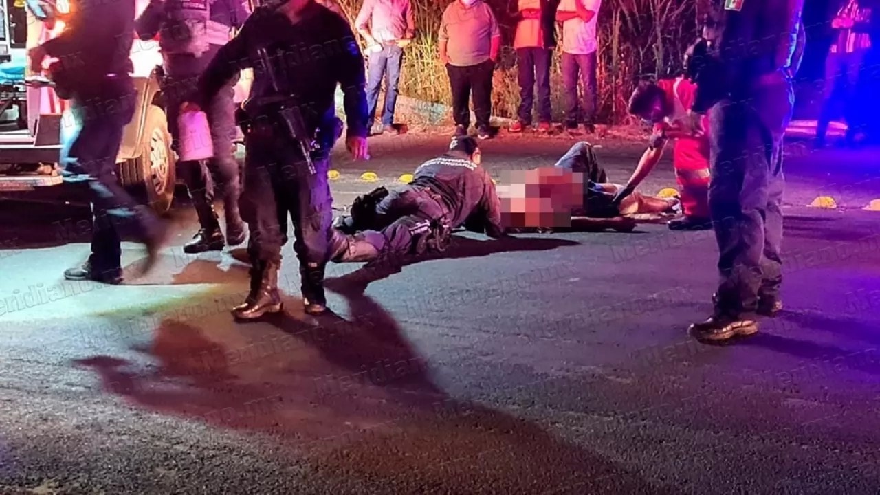 ¡sangrado e inconsciente!: hallan a motociclista en pantanal