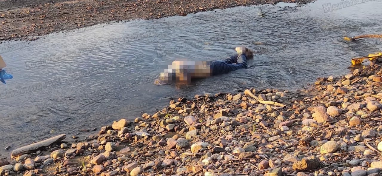¡hallan cadáver en el río pitillal!
