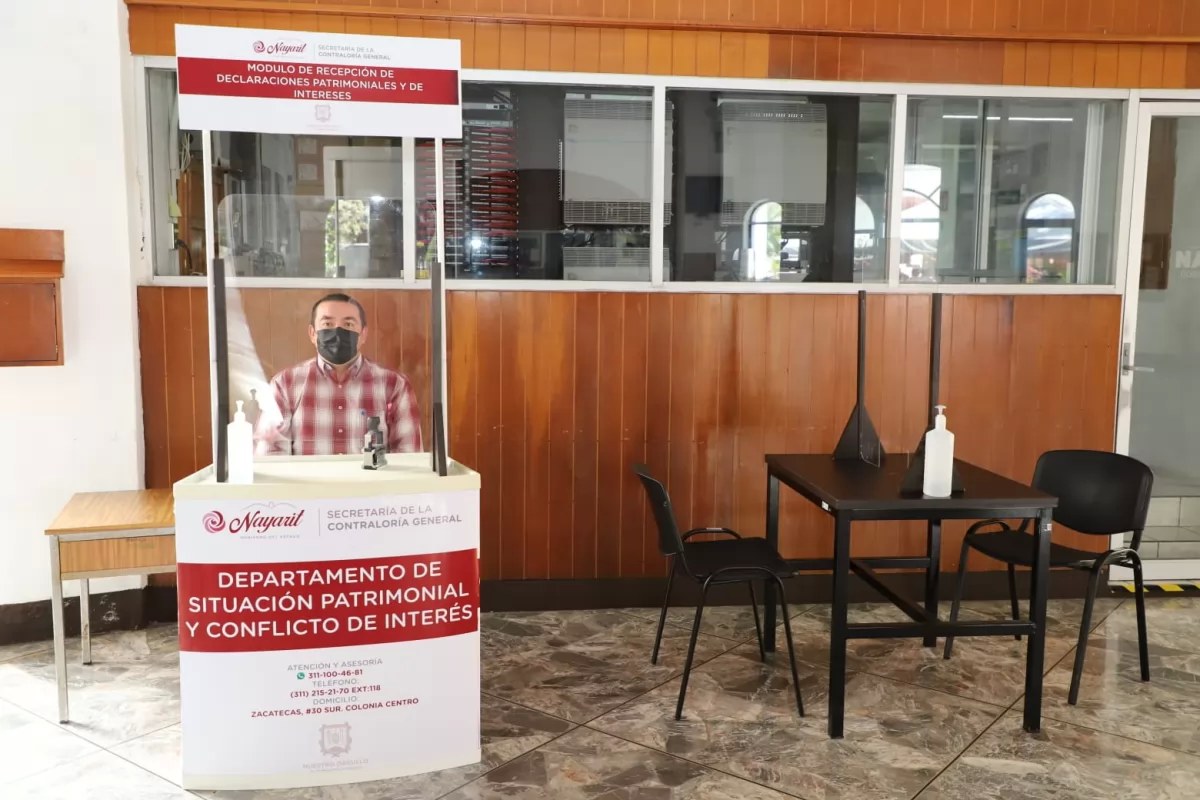 Instalan módulo para recibir declaraciones patrimoniales y de intereses