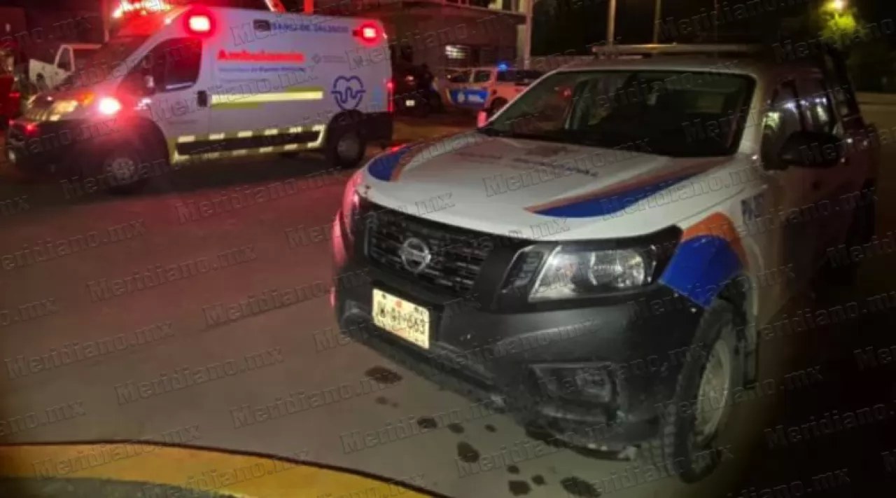 ¡policía municipal fue lesionado a pedradas!