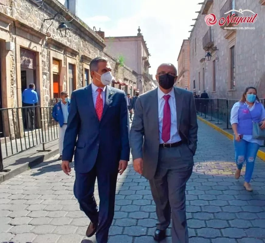 Lazos de trabajo institucional entre Nayarit y Michoacán para una mejor economía: Miguel Ángel Navarro Quintero