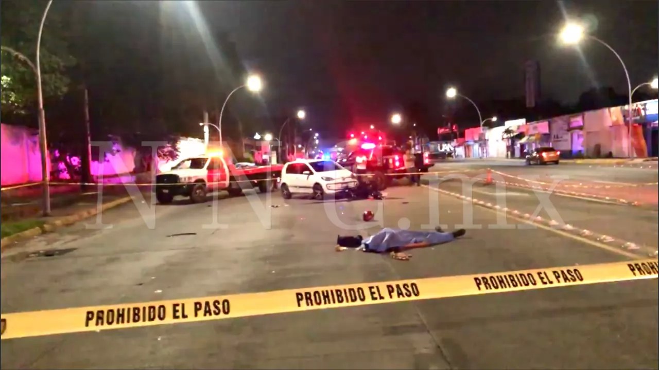 Pierde  la vida joven motociclista sobre el bulevar Tepic Xalisco