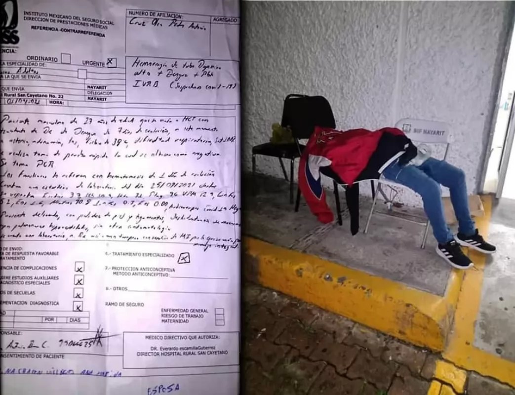 Investiga CDDH fallecimiento de joven afuera del Hospital Civil de Tepic