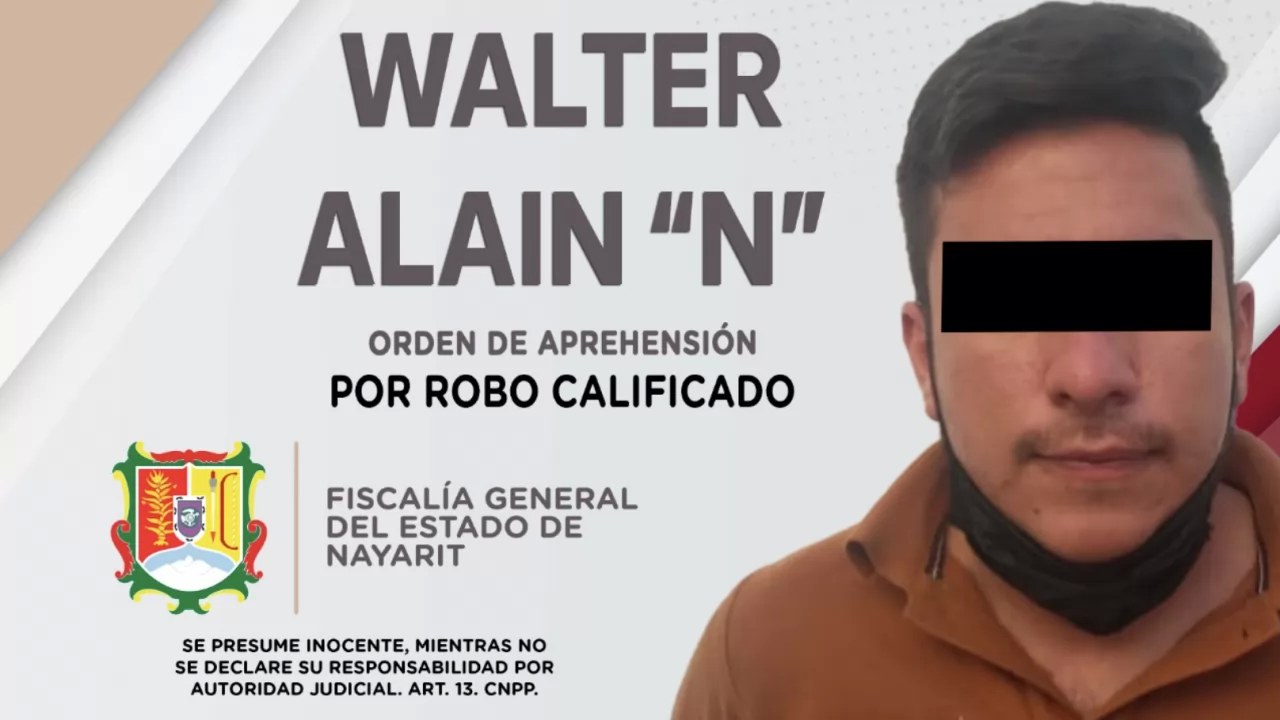 Presunto responsable de robo calificado es capturado