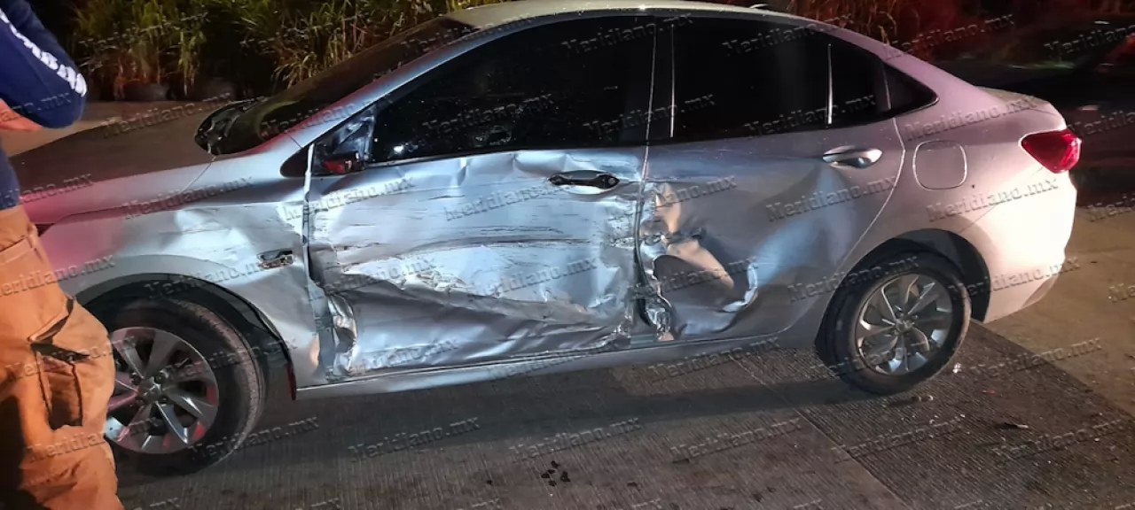 ¡rótula en mal estado provocó fuerte choque!