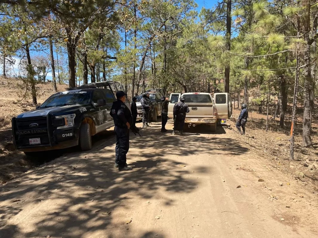 SSPC combate el delito en zona serrana de Nayarit